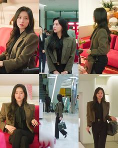 Lee La El Eve Outfits, Queen Of Tears Hong Hae In Outfits, Queen Of Tears Haein Outfit, Crash Landing On You Outfits, Haein Queen Of Tears Outfits, Hong Haein Outfit, K Drama Outfits Womens Fashion, Hae In Queen Of Tears Outfits, Hong Hae In Outfit