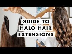 Halo Hair Extensions may seem too good to be true...just a few seconds to achieve long, heavenly hair? We promise, you're not dreaming. Read on to learn everything there is to know about Halo Hair Extensions. Running Late Hairstyles, Easy Hair Extensions, Hair Halo, Luxy Hair Extensions, Halo Extensions, Halo Hair Extensions, Halo Hair