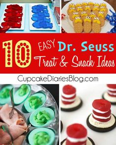 the top ten dr seuss treats and snack ideas