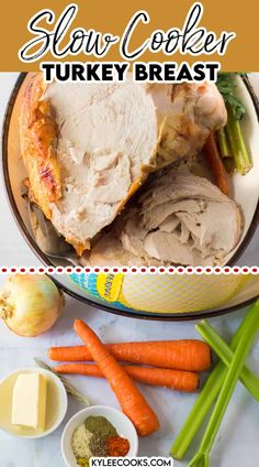 slow cooker turkey breast recipe with carrots and celery