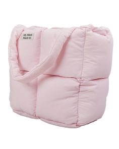 Puffer Tote Bag - Pink - MY MUM MADE IT My Mum Made It Bag Pink, My Mom Made It Bag, Pink School Bag, My Mum Made It Puffer Bag, My Mum Made It Pink Puffer Bag, My Mum Made It, My Mom Made It Puffer Bag, Wish List Items, Puffer Pink Bag