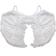 PRICES MAY VARY. Skeleteen Kids and Adult Dress Up Feather Angel Wings are ideal for Halloween for supernatural play. These Theatrical Wing Accessories are 17" wide and 13" long and attach with elastic shoulder hoops. The beautiful heavenly cherub wings are ideal for dressing up as angels, a pegasus, a goddess, etc. They can also be used to dress up as different birds like a hummingbird, mockingbird, or a swan. Skeleteen items are made of tested materials that are non-toxic and safe. Skeleteen W Weeping Angel Cosplay, Wing Accessories, Wings Accessories, Cupid Costume, Angel Cosplay, Angelic Wings, Pretty Wings, Angel Wings Costume, Cosplay Wings