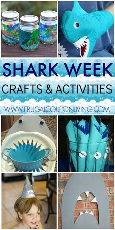 shark week crafts and activities for kids