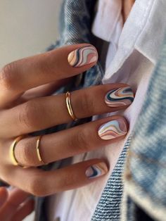 Milky Nails, Short Fake Nails, Nailed It, Chic Nails, Nail Manicure