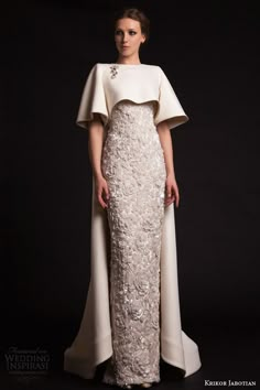 Krikor Jabotian Spring 2015 Dresses — The Last Spring Collection | Wedding Inspirasi Krikor Jabotian, Gaun Koktail, Couture Wedding Gowns, Trumpet Wedding Dress, Trendy Wedding Dresses, Party Kleidung, Evening Gowns Elegant