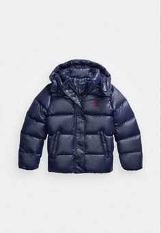 Ralph Lauren Coats Women, Ralph Lauren Girl, Ralph Lauren Puffer Jacket, Ralph Lauren Puffer, Foto Baby, Navy Jacket