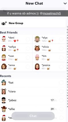 the new chat app is open and showing several different emoticions on its screen