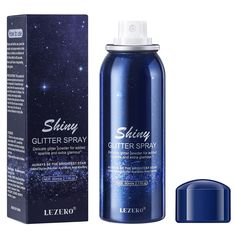 PRICES MAY VARY. SHINY BODY GLITTER SPRAY — This is a multi-purpose temporary body glitter spray. It is made of natural ingredients and high quality glitter. You can spray it on your body, hair, face, skin or clothing, make you the center of attention under the lights of a party or nightclub. LONG LASTING & WATERPROOF — Holographic Glitter Spray is superior waterproof, long lasting and quick-dry, and the safe ingredients make it suitable for most skin types. Simply spray glitter on your body/hai Body Glitter Spray, Glitter Hair Spray, Shimmer Spray, Face Highlighter, Body Shimmer, Rave Accessories, Glitter Spray, Makeup Spray, Nightclub Party