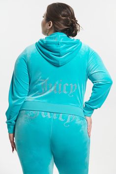 SWEATSHIRT | Juicy Couture Juicy Couture Track Suit, Blue Crush, Track Suit, Dressy Dresses, Casual Sets, Dressy Casual