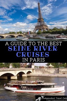 the eiffel tower and river cruise in paris