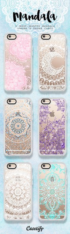 four iphone cases with different designs on them