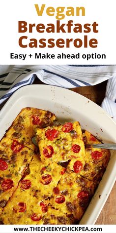 a casserole dish with cheese and tomatoes in it