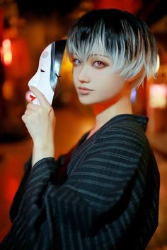 Chibi Tokyo Ghoul, Kaneki Cosplay, Sasaki Haise, Haise Sasaki, Tokyo Ghoul Cosplay, Tokyo Ghoul Wallpapers, Cosplay Boy, Character Makeup, Asian Inspiration