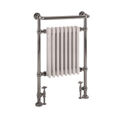 an old fashioned radiator on a white background