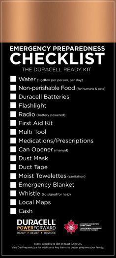 Duracell Emergency Preparedness Checklist + Giveaway #EmergencyPreparednessWeek Ice Storm Preparation, Power Outage Kit, Emergency Preparedness Checklist, Snow Storms, Emergency Preparedness Food, Emergency Prepardness, Emergency Survival Kit, Emergency Preparedness Kit