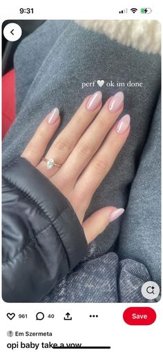 Engagement Nails Color, Engagement Photo Nails Ideas Brides, Bachelorette Party Nails The Bride, Bridesmaid Manicure, Classy Engagement Nails, Maid Of Honor Nails, Proposal Nails Ideas, Engagement Photo Nails, Maternity Nails