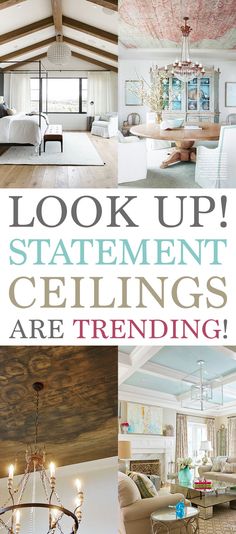 the words look up statement ceilings are trending