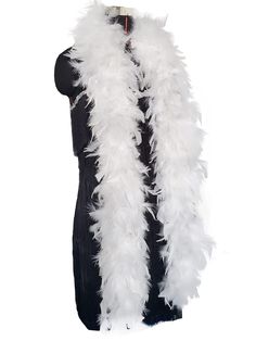 PRICES MAY VARY. High-quality Feather Boass for Crafts: Our Boas are made of high quality turkey hair. They are naturally non-toxic. Each piece of feather has undergone strict quality inspection. Please feel free to use it. Note: Turkey Chandelle Feather Boas made by Hand, Feathers falling off when removing from packaging is NORMAL and even expected. pls hang them up for few hours before wearing and be avoid to wear light color clothes if you use dark Boass. Dancing Wedding Crafting for any Adul Hollywood Decorations, Diy Craft Party, White Feather Boa, Dress Up Halloween, Feather Boas, Flapper Party, Dark Trim, Black Tie Attire, Party Dancing