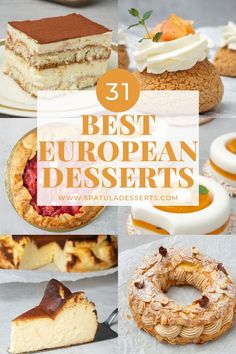 Best European Desserts European Desserts, Desserts Around The World, Popular Dessert, Famous Desserts, International Desserts, Brulee Recipe, British Desserts, Most Popular Desserts, Honey Cookies