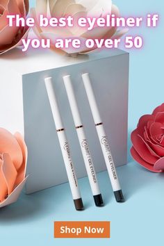 Most mature women are using the wrong eyeliner for their age. This is because most cosmetics brands design products for younger women. What works for a woman in her 20s or 30s may not work for a woman in her 40s, 50s or 60s. Revant eyeliner is specifically designed for mature skin. It glides on your eyelids effortlessly and stays completely put for up to 24 hours. Waterproof and smudge proof so you can put it on and forget about it. Make Up 50 Plus Makeup Tips, 50 Plus Makeup, How To Put Eyeliner, Make Up Over 50, Woman In Her 40s, Woman In Her 20s, The Best Eyeliner, Cosmetics Ideas, Face Remedies