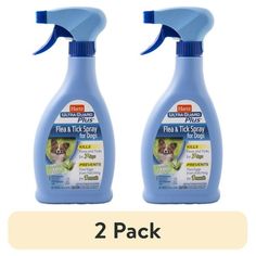 2 pack flea & tick spray for dogs and cats, 32oz each with free shipping