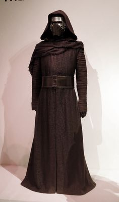 a star wars costume on display in a museum