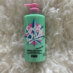 Victoria’s Secret Pink “Coco Chill” Calming Body Lotion With Coconut Oil Old Packaging | Discontinued ( 14 Fl Oz / 414 Ml ) Old Packaging, Honey Oil, Vanilla Coconut, Body Milk, Pink Body, Pink Sunset, Pink Lemonade, Pink Gifts, Body Moisturizer