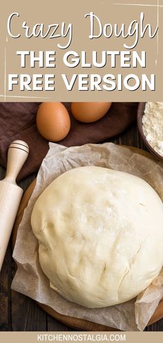 the dough has been made and is ready to be put into the oven for baking