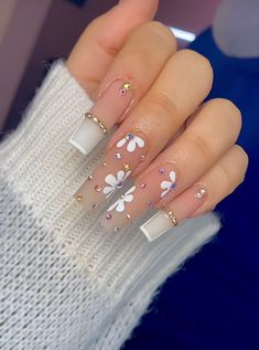 Acrylic Nails Coffin Pink, Long Square Acrylic Nails, Square Acrylic Nails, Luxury Nails, Chic Nails, Dope Nails, Nail Polishes, Best Acrylic Nails