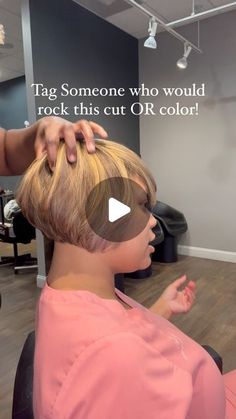 Bob For 50+, Turquoise Bob Black Women, Short Bobs Haircuts For Black Women, Colored Bob For Black Women Natural Hair, Quick Bob Hairstyles, "bixie" Haircut Black Women, Center Part Bob Black Women, Short Hair Color Ideas Black Women