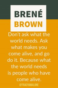 an orange and black poster with the words brene brown on it's side