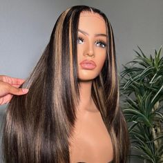 Product Details: Lace Front Wig Virgin Human Hair Custom Color Wig *Cap Style-Lace Front Wig *Material-Virgin Human Hair *Color-Same As Picture *Density-150% *Cap Size-Medium Human Hair Color, Straight Lace Front Wigs, Wig Cap, Lace Front, Lace Front Wigs, Wig Hairstyles, Human Hair, Womens Hairstyles, Custom Color