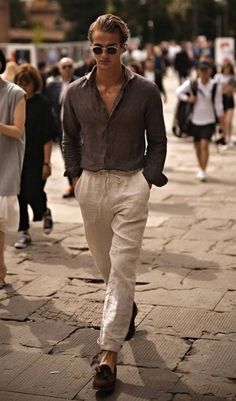 Classy Outfits Men, Mens Summer Outfits, Mens Fashion Smart, Stylish Mens Outfits, Men Fashion Casual Outfits, Summer Outfits Men, Mens Winter Fashion, Cool Street Fashion