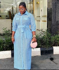 Latest Material Gown Styles, Lace Boubou, African Shirt Dress, Materials Gown Style, Wedding Guest Suits, Lace Shirt Dress, Lace Dress Styles, Flair Dress, Lace Outfit