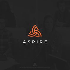 the logo for aspire, a company that uses technology to help people learn how to