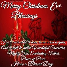 merry christmas eve and the birth of jesus on red background with candles, holly wreaths and