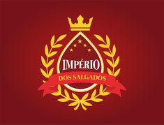 the logo for imperio dos salgados