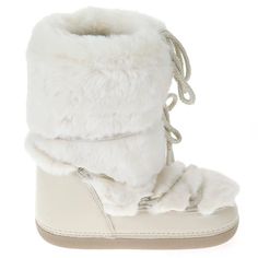 Kawaii Aesthetic Coquette Womens White Winter Boots Snow Boots with Fur Just In! Our Coquette Snow Boots are now available in Black as well ♡ Step into winter with a blend of charm and warmth in the Kawaii Aesthetic Coquette Women's White Winter Boots. Made for coquette girlies who want to make a statement even in the chilly months, these snow boots with fur redefine winter footwear. The off-white hue adds a touch of coziness to the winter landscape, ensuring you stand out with every step.Whethe Trendy Winter Cream Booties, Cream Round Toe Winter Booties, Trendy White Winter Booties, White Round Toe Winter Booties, White Snow Boots For Winter, Cute Lace-up Winter Boots, White Closed Toe Winter Boots, Casual White Snow Boots, Cute White Winter Booties