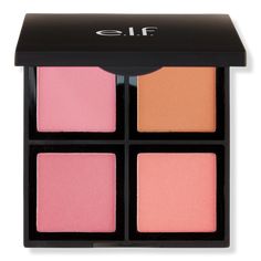 Powder Blush Palette - e.l.f. Cosmetics | Ulta Beauty Elf Rouge, Elf Blush Palette, Elf Palette, Elf Blush, Elf Products, Walmart Beauty Products, E.l.f. Cosmetics, How To Apply Blush, Mode Zara