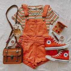 Orange Outfit, Character Outfits, Mode Inspiration, Teen Fashion Outfits