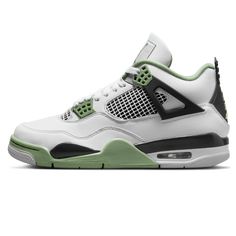 Air Jordan 4 Seafoam, Jordan 4 Retro Seafoam, Jordan 4 Seafoam, Dark Ash, Jordan Model, Jordan 4s, Sneaker Lovers, Womens Air Jordans, Jordan Sneakers