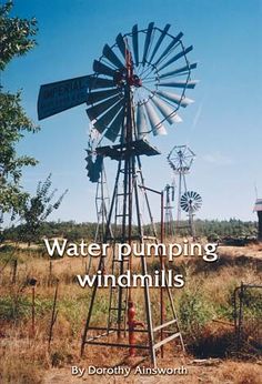 the cover of water pumping windmills