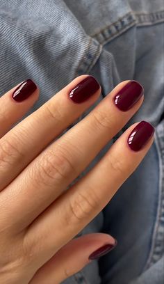 Cherry Red Nails, Classic Nails, Opi Nail Polish, Minimalist Nails, Fire Nails, Holiday Nails