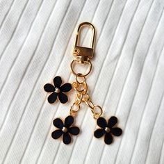 Black Flower Keychain Flower Keychain, Black Flower, Flower Accessories, Women Accessories, Flowers, Women Shopping, Black, Color