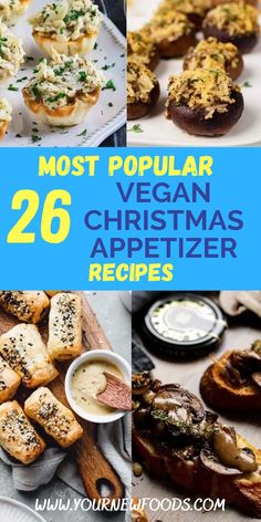 the most popular vegan christmas appetizers