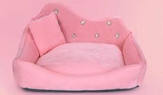 Luxury Dog Sofa Pink Pink Dog Beds, Princess Dog, Dog Sofa Bed, Pet Sofa, Sofa Material, Pet Boutique, Dog Sofa, Luxury Pet, Cat Mat