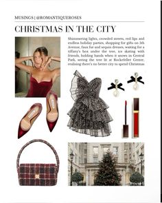 𝒫𝒾𝓃: 𝑔𝑜𝓁𝒹𝓈𝒽𝑜𝓇𝓉𝓎 💌 Moodboard Fashion, Tiffany Box, Christmas In The City, Travel City, Shimmer Lights, Vogue Beauty, Fashion Mood Board, Santa Baby, Old Money Aesthetic