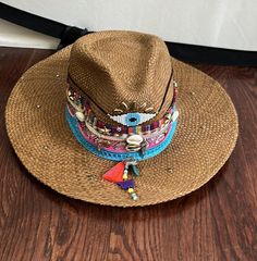 Colombian embellish hat Hat Art, Hat Handmade, Embellishments, Hats, Best Deals, Art