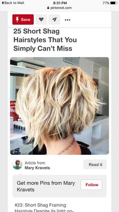 Growing Out Hair, Shaggy Bob, Short Shag Hairstyles, Short Shag, Choppy Bob, Choppy Bob Hairstyles, Shag Hairstyles