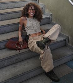 Amel Larrieux Style, Street Style Outfits Casual, Desert Sun, Earthy Outfits, Daily Outfit Inspiration, Outfit Inspo Casual, Boho Chic Fashion, Casual Fits, Daily Outfits